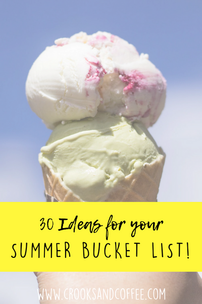 30+ Ideas for your Summer Bucket List