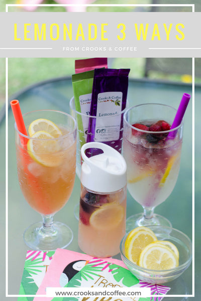 Quick and Delicious Lemonade 3 Ways