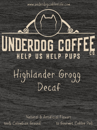 Decaf Highlander Grogg K CUPS